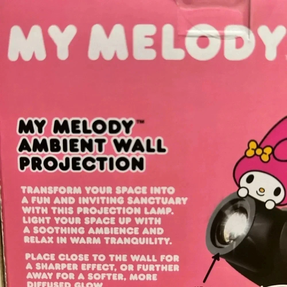 MY MELODY AMBIENT WALL PROJECTION. DELIGHTFUL AMBIANCE. USB POWERED. BRAND NEW! - Picture 9 of 12